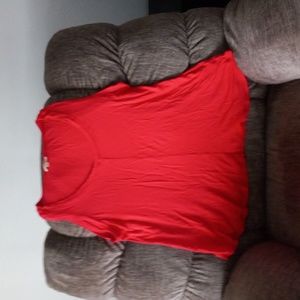 Red 2X Fashion Tank.